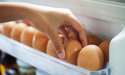 eieren in koelkast