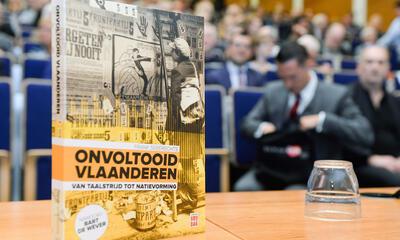 Boekvoorstelling Onvoltooid Vlaanderen