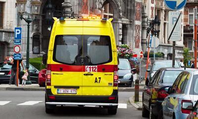 Ambulance in Brussel