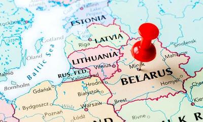 Kaart Wit-Rusland