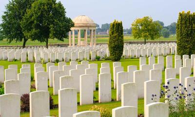 Bedford House Cemetery in Ieper