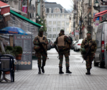 Leger defensie soldaten in Brussel