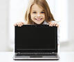 kind op een laptop