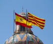 Spaanse en Catalaanse vlag