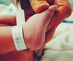 voetje van pasgeboren baby