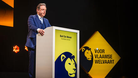 Bart De Wever op verkiezingscongres